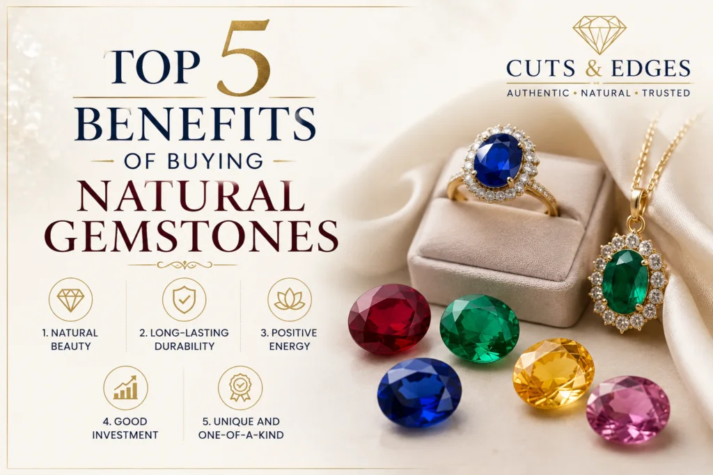 Top 5 Benefits Of Buying Natural Gemstones