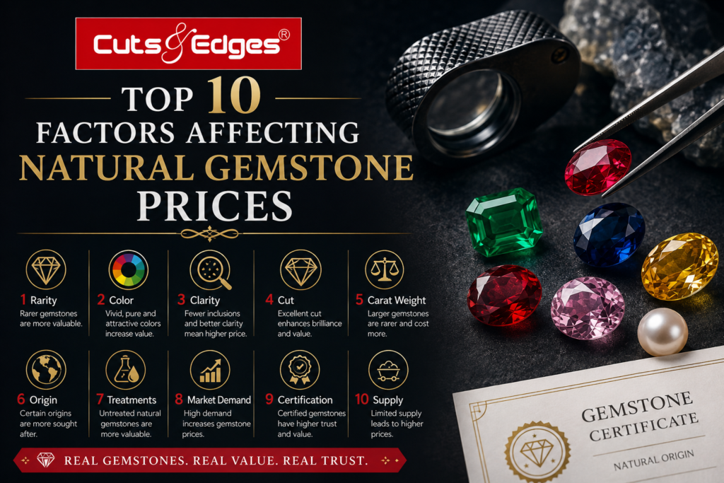 Top 10 Factors Affecting Natural Gemstone Prices