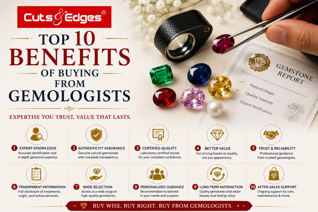 Top 10 Benefits Of Buying From Gemologists