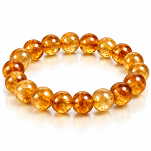NATURAL CITRINE BEADS BRACELETS
